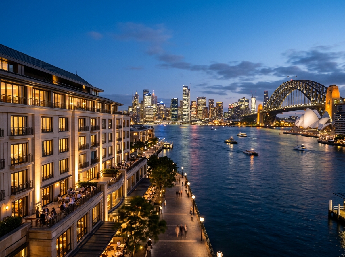 Harbour Lights Casino Hotel beside Sydney Harbour