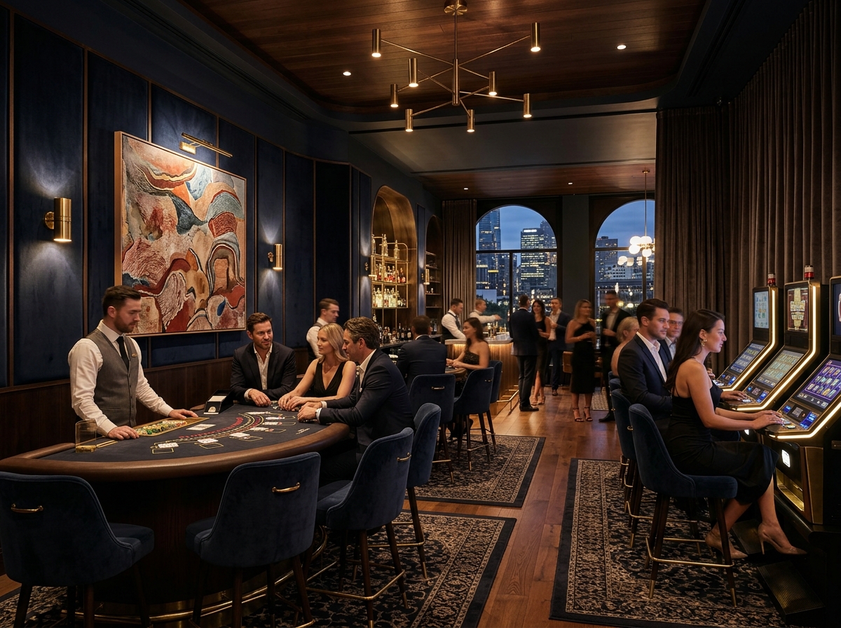 Adult casino entertainment area at Southern Star Casino Retreat
